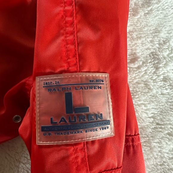 Lauren Ralph Lauren Red Utility Jacket - Picture 5 of 10